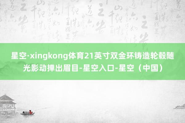 星空·xingkong体育21英寸双金环铸造轮毂随光影动掸出眉目-星空入口-星空（中国）
